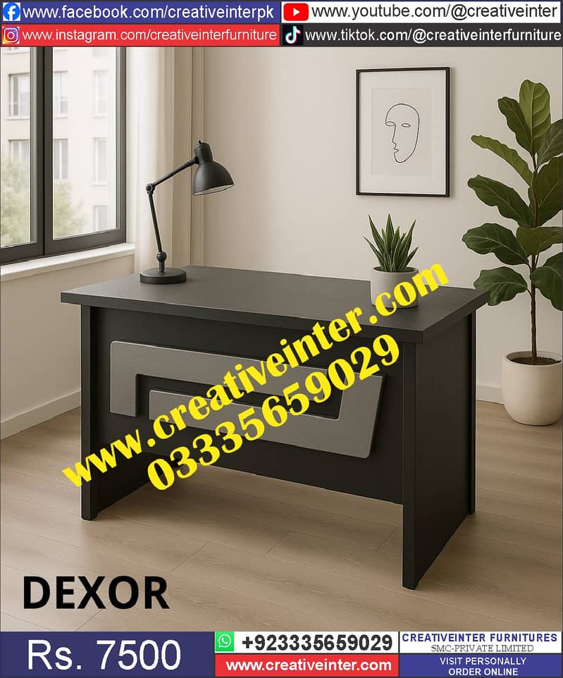 Office Table Study Table Working Desk Computer Gaming Table 14