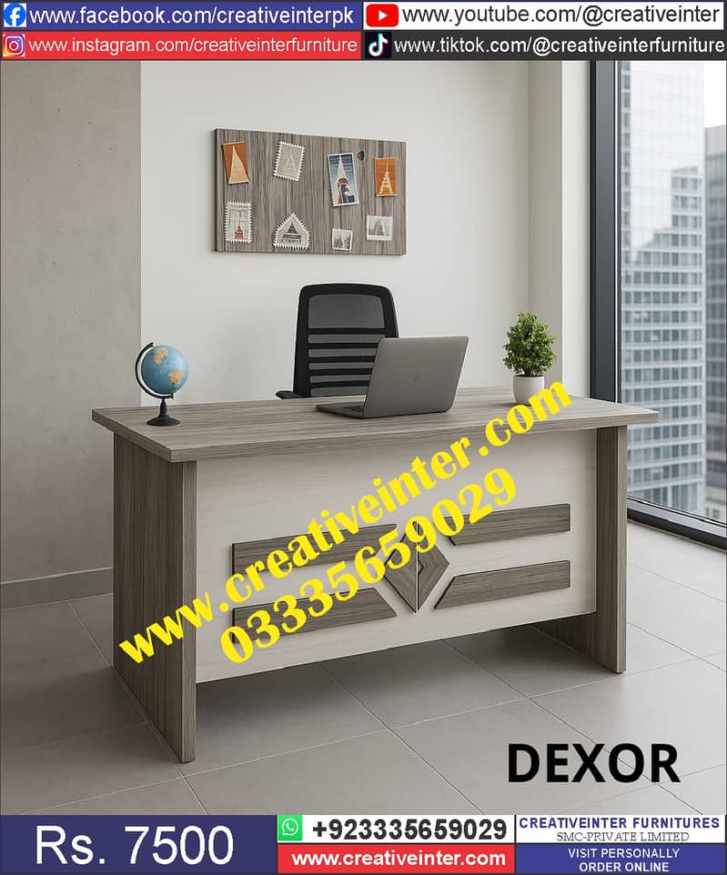 Office Table Study Table Working Desk Computer Gaming Table 15