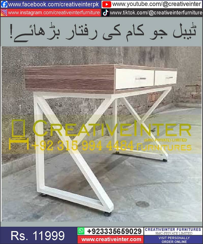 Office Table Study Table Working Desk Computer Gaming Table 17