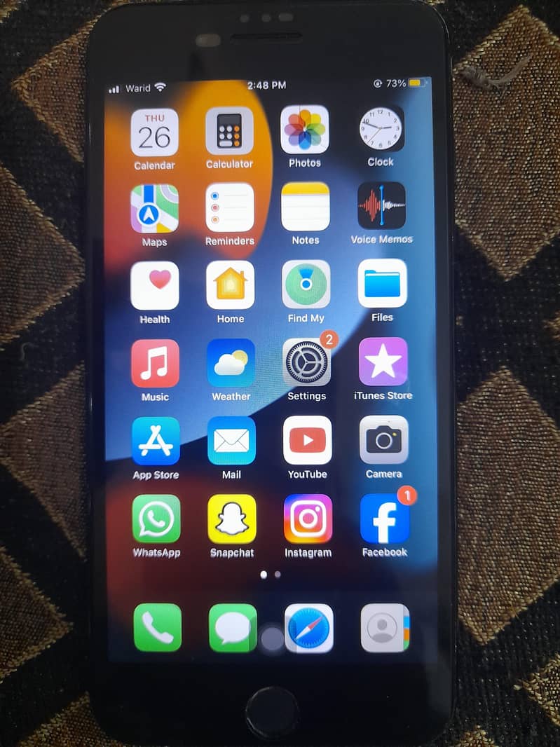 iphone 7plus memory 128gb non pta 2 month sim working 1