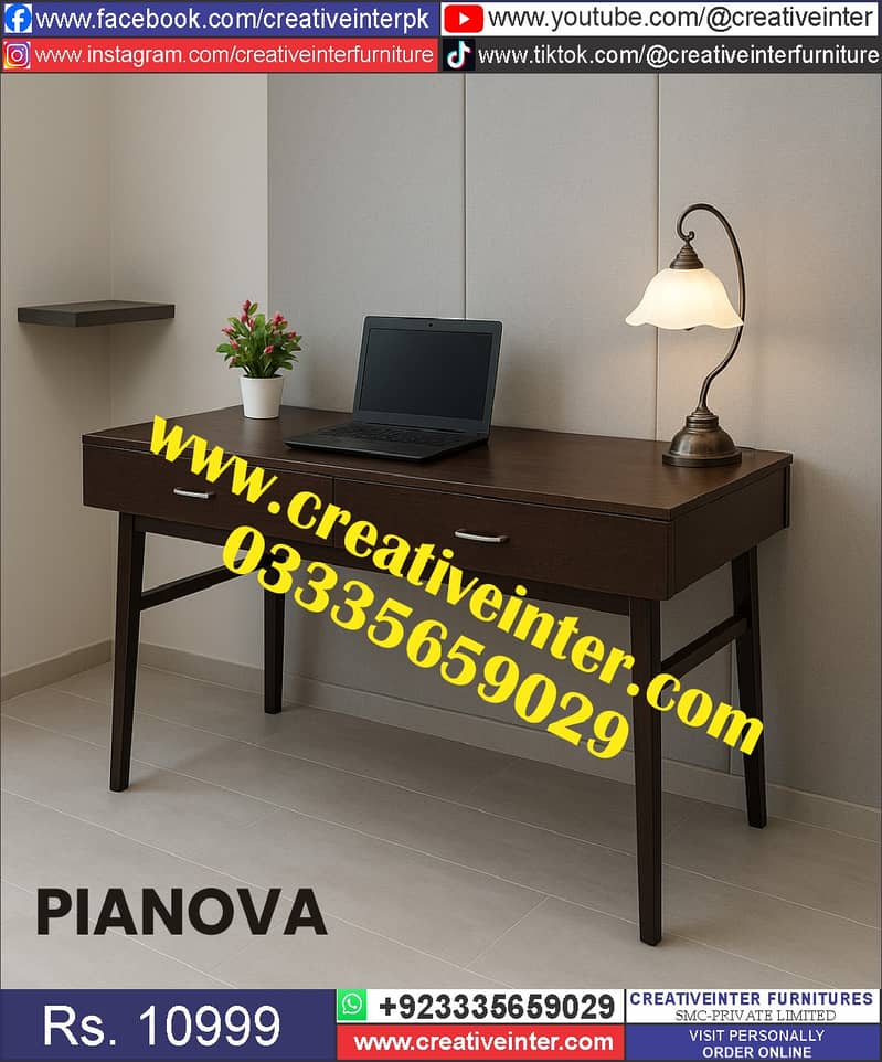 Office Table Study Table Working Desk Computer Gaming Table 18