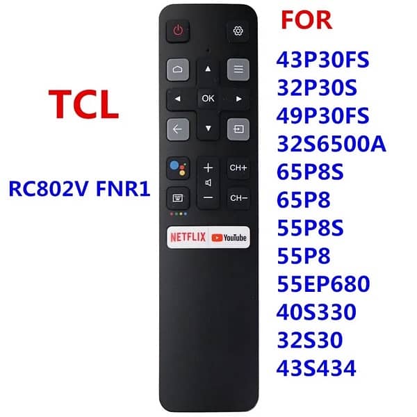 TCL Remote Controls 1