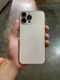 iPhone 13 pro max jv 128gb battery health 85% gold colour