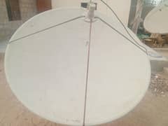 6 feet dish antenna receiver cable