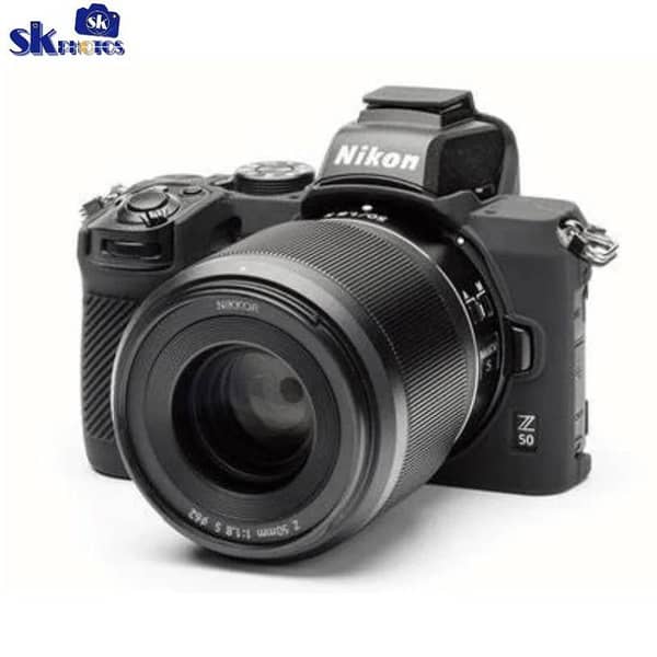 EasyCover silicone protection covers for the Nikon Z50 camera black