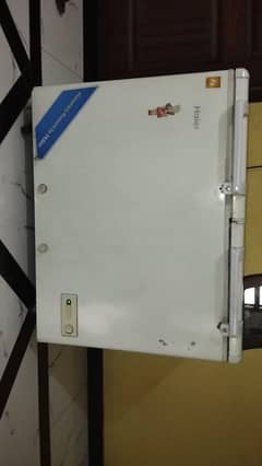 haier double door deep freezer
