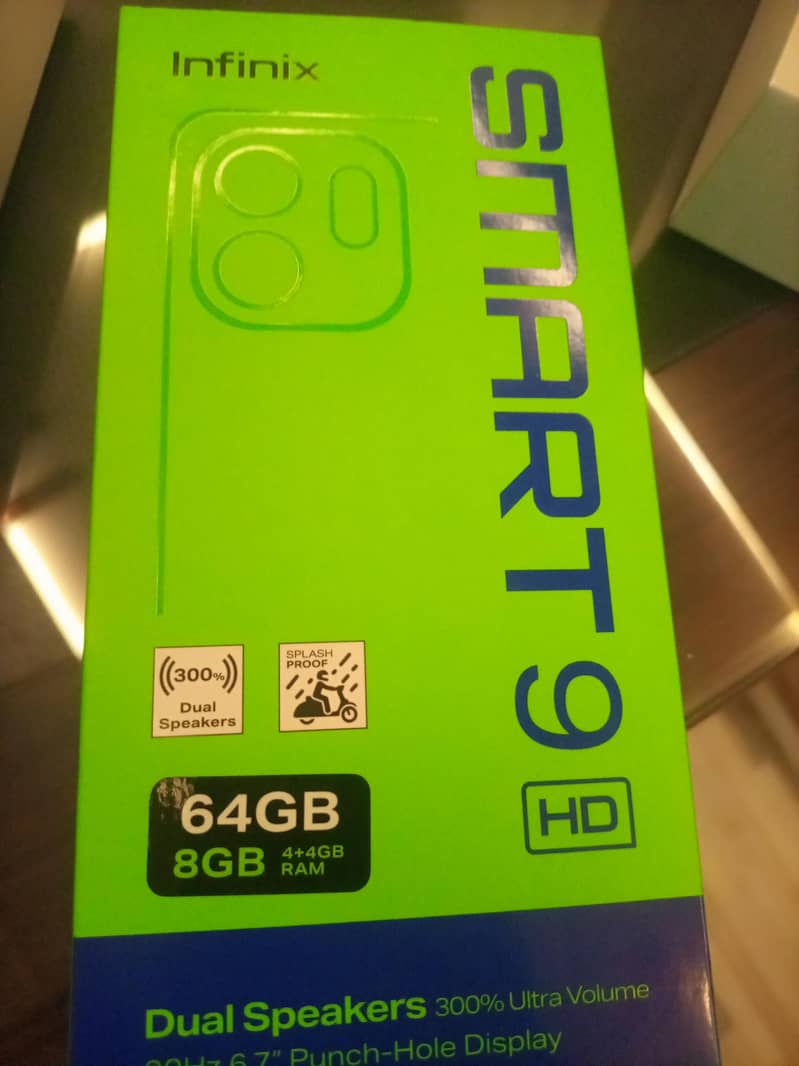 Infinix smart 9 just box open not used 0