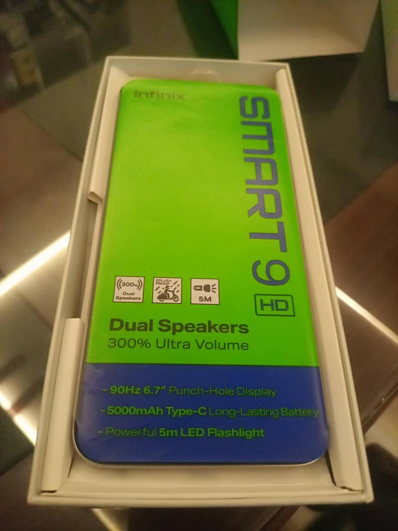 Infinix smart 9 just box open not used 1