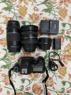 Canon 6D with 3 Lenses