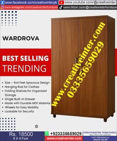 cloth almari wardrobe 2 door color cupboard home hostel sofa set chai