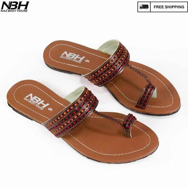 Kolapuri Chappal for Women - Comfortable Flat Slippers - Daily Use Footwear - House Slippers for Girls - Versatile Sandals and Sleepers
