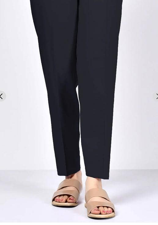 Yumna's Collection: Women's Trousers in Black, White, and Beige – Stylish and Comfortable for All Seasons, Available in Various Sizes
