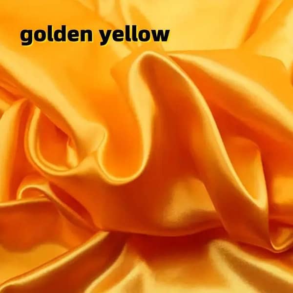 Unstitched Pure Satin Silk Fabric for Weddings, Dressmaking, and DIY Projects - Available in 25 Colors