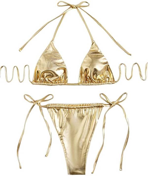 Bikini Bra and Panty Set for Women - Summer Swimwear and Nightwear