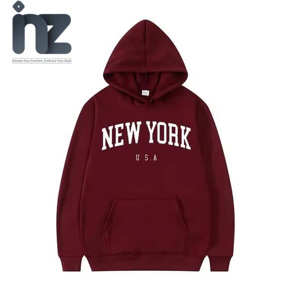 INZ Fashion Premium Fleece Hoodies for Men, Women, and Girls - Stylish Winter Pullover for Cold Weather