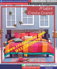 Double Bed King Size SIngle Full Size Queen Bedroom Cushion Wooden