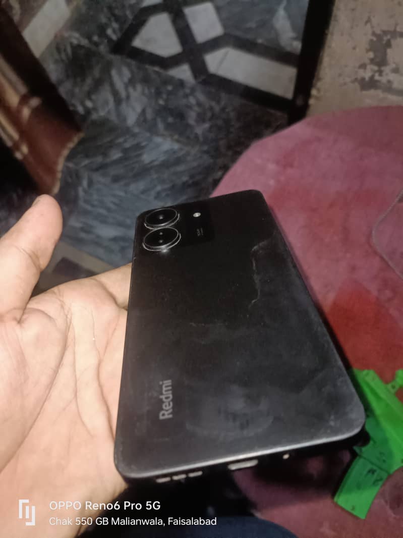 Redmi 13C 6 128 Condition 10/10  With original Charger and Box No open 5