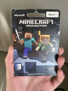 Minecraft Game used key