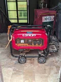 Loncin 3.5kva Generator With Gas Kit In Best Condition very less used