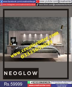 Double Bed King Size SIngle Full Size Queen Bedroom Cushion Wooden