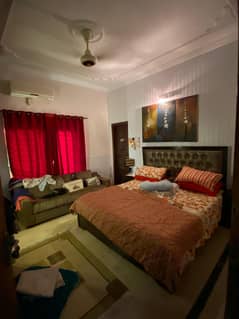 FULLY FURNISHED GROUND PORTION FOR RENT