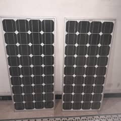 Two Solar Panel plates 75 , 75 watt