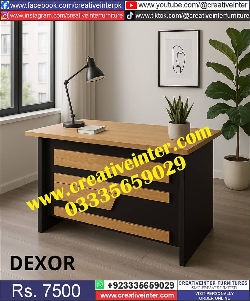 Office Table Study Table Working Desk Computer Gaming Table 15