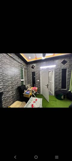 5 marla house for sale  double  main door cornor home