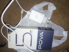 Tecno pova 5 pro 5G. 256gb + 12gbRam best gaming combo. . one time open