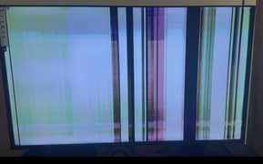 65" LED with panel fault