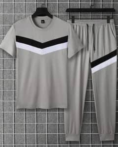 Mens Grey Micro Track Suit -2 Pcs Set !!