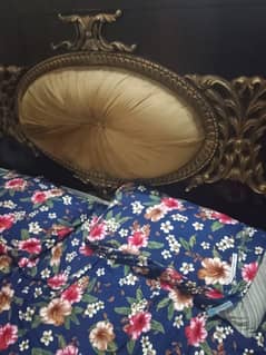 king size bed/ used bed
