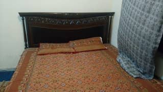 Double bed with mattress  03032688064