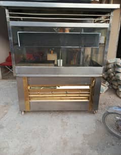 Fast Food Counter with Hotplate and Fryer