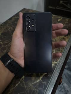 Samsung a52 with box ND charger