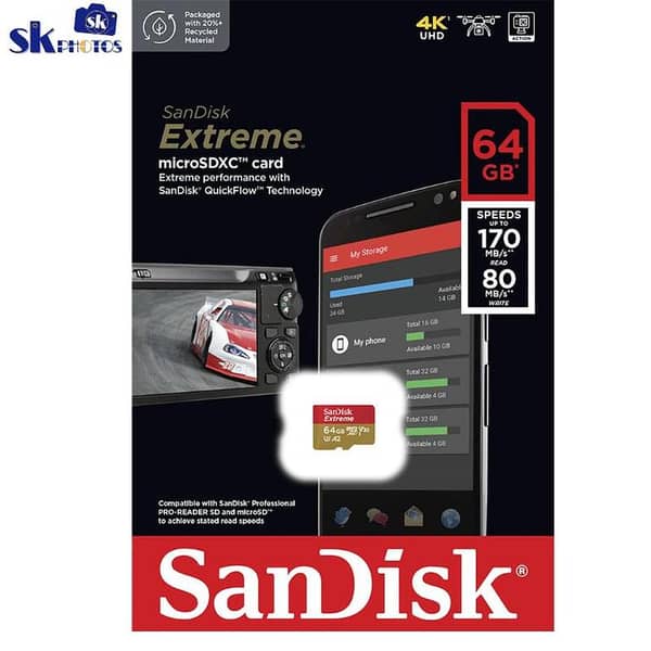 SanDisk 64GB Micro Extreme 170MB/s