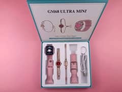 Ultra Smartwatch + Quartz Bracelet Watch Combo