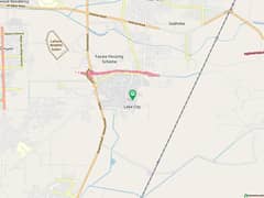 1 Kanal Plot For Sale in Lake City sector M-3 Lahore.