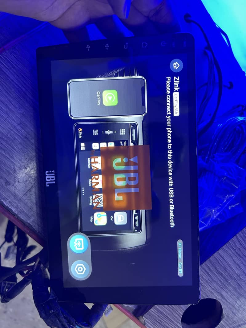 Android player powered by JBL harman audio 9