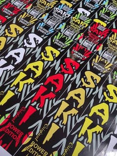 New Uv Print Stickers all with New Editions for Cricket Bats