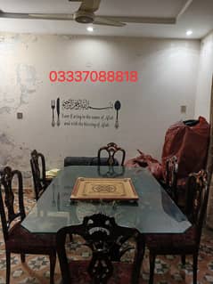wooden dinning table
