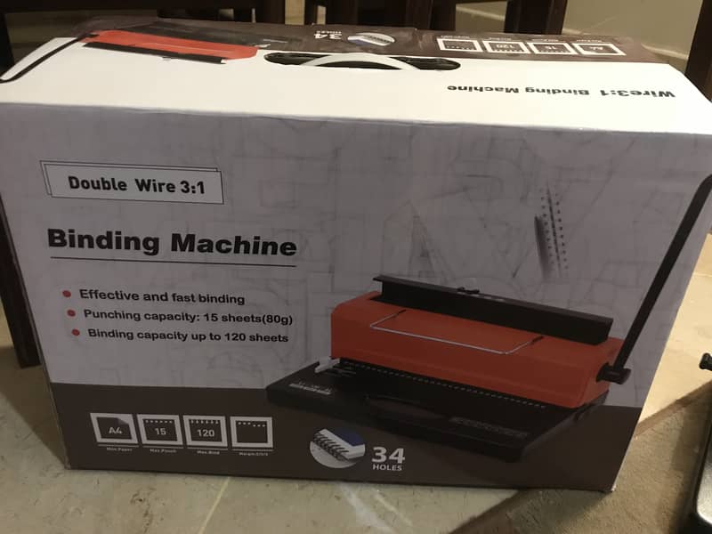 Punching and Binding Machine Manual. (New) 11