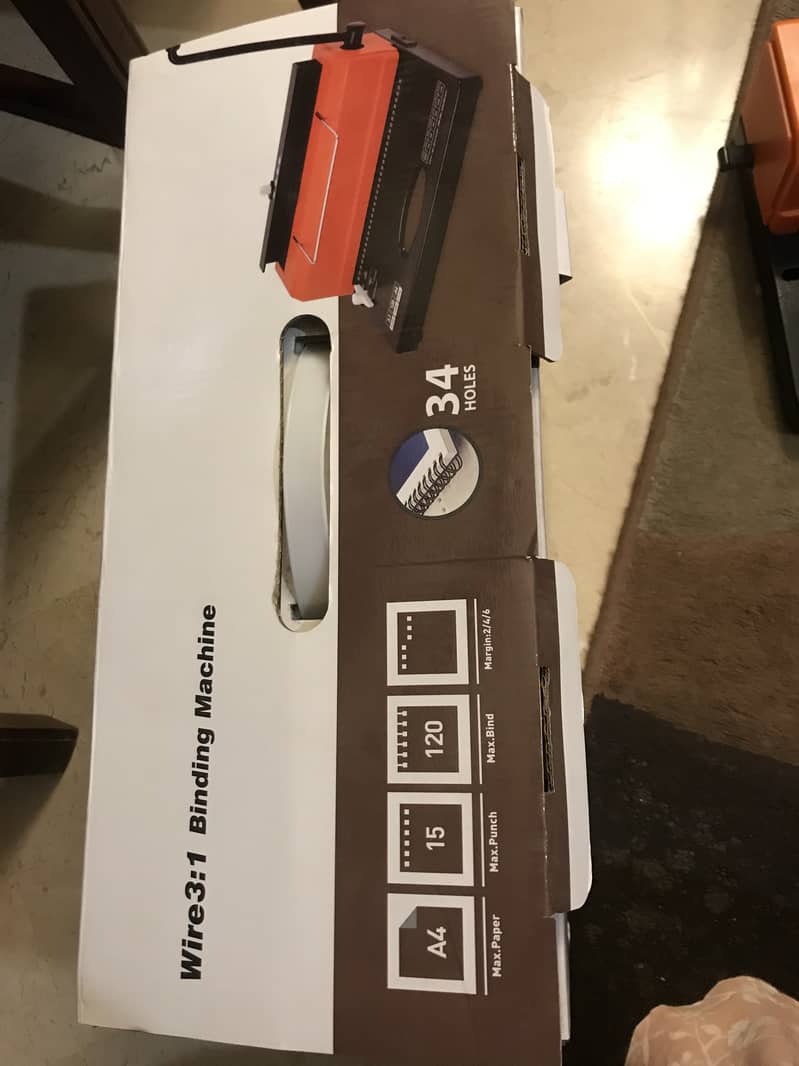 Punching and Binding Machine Manual. (New) 12