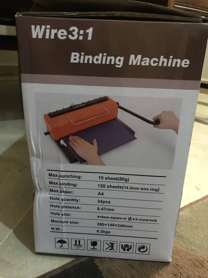 Punching and Binding Machine Manual. (New) 13