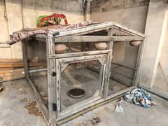 Cage for birds and hens