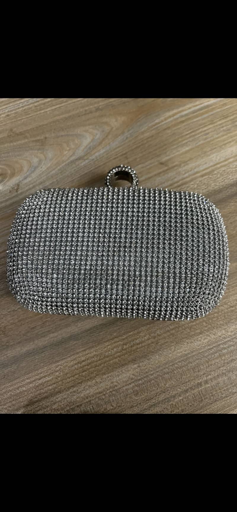 It’s clutch for a party function used both are in silver colour 7
