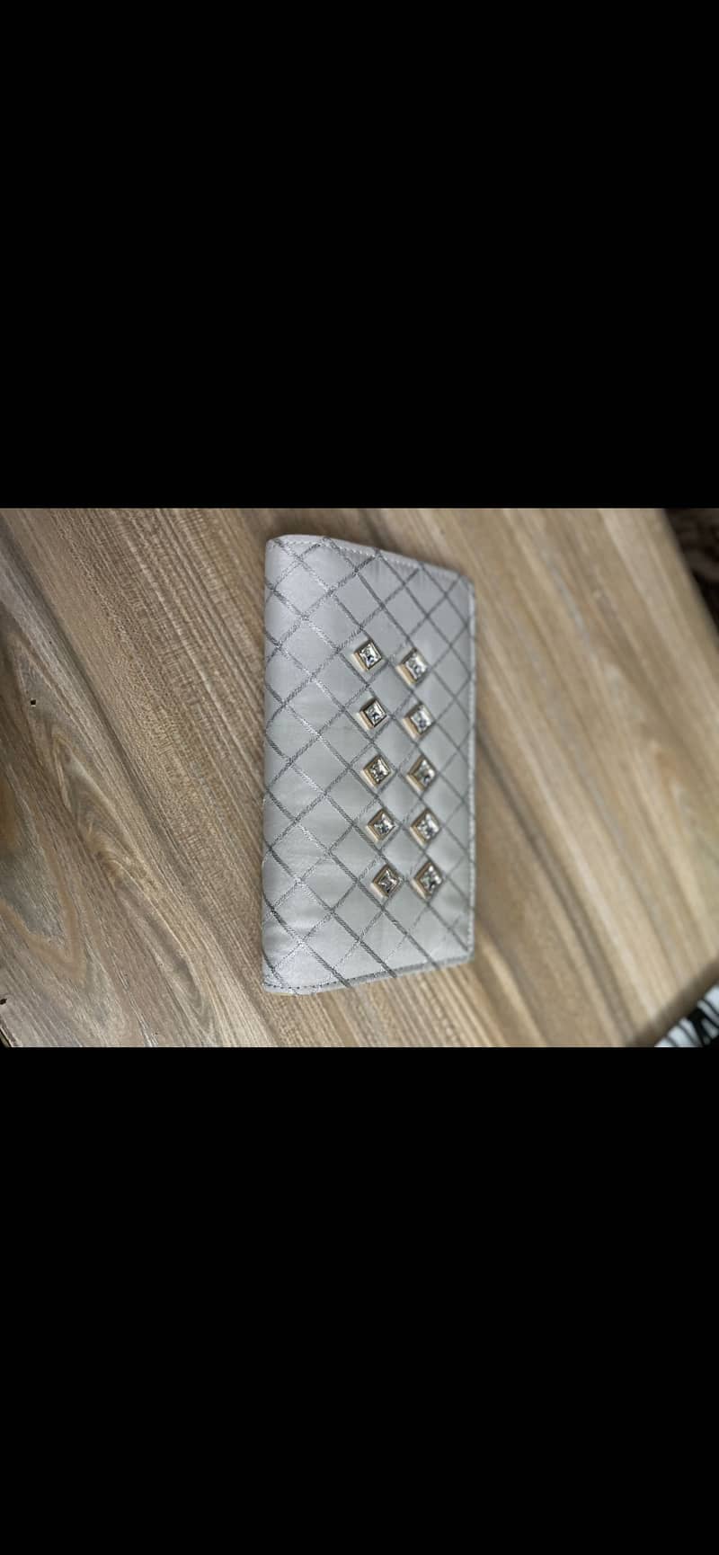 It’s clutch for a party function used both are in silver colour 8