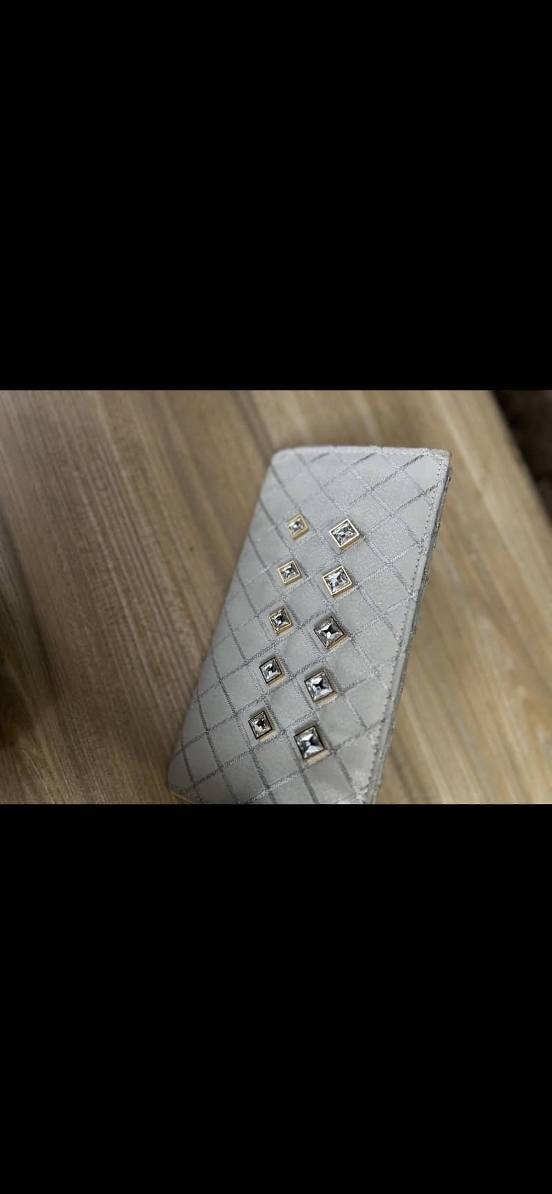 It’s clutch for a party function used both are in silver colour 9
