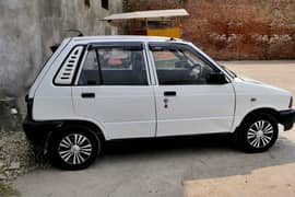 Mehran 2006 model - White Color - Alloy Rims - Tyres in Good condition