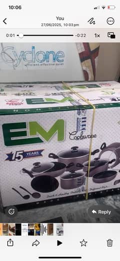 Non stick cooking set